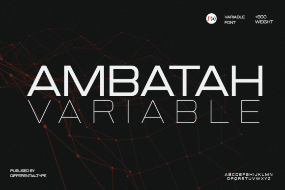 Ambatah Variable: A Modern Typeface for Web Designers