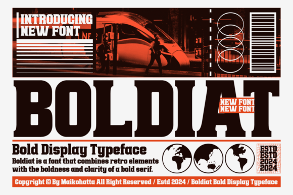 Boldiat: A Premium Serif Font for Editorial Design