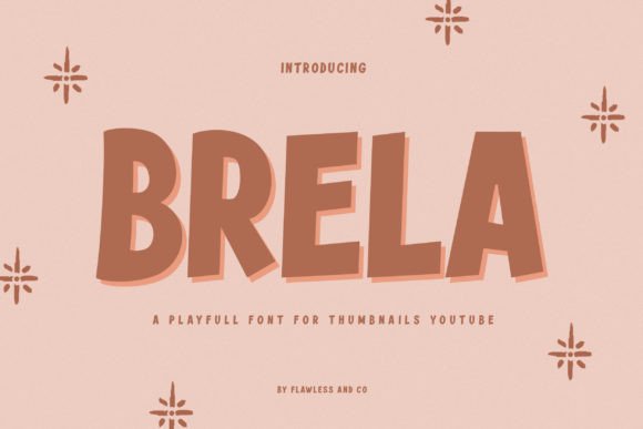 Brela: A Modern Typeface for Captivating Editorial Design