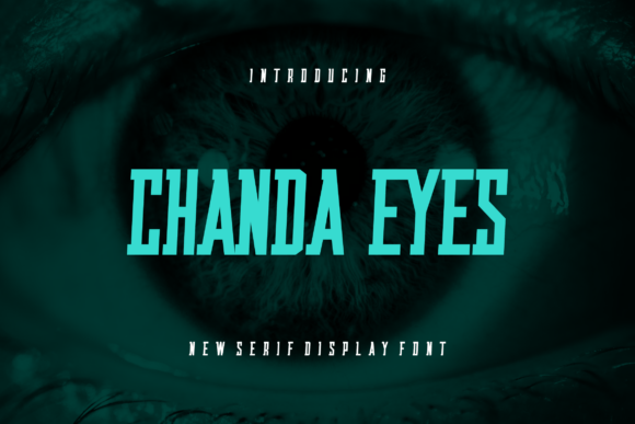 Chanda Eyes: A Stylish Typeface for Polished Branding