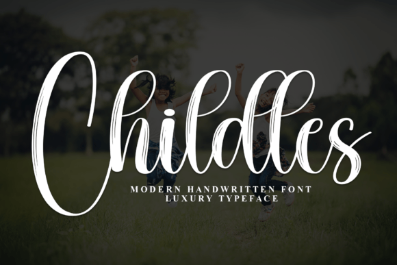 Childles: A Playful Font for Editorial Design