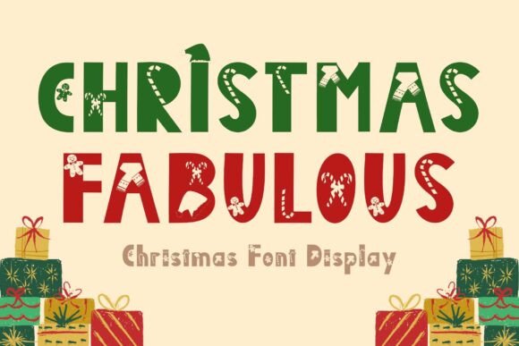 Christmas Fabulous Font: A Festive Typeface for Digital Designs