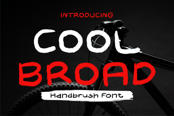 Coolbroad Font: A Handbrush Typeface for Creative Makers