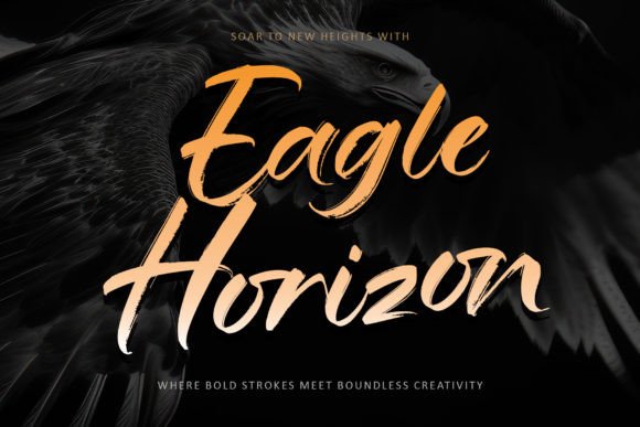 Eagle Horizon Font: A Bold Typeface for a Polished Brand Identity