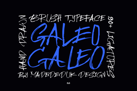 Galeo Font: Elevate Your Brand with a Bold, Artistic Typeface