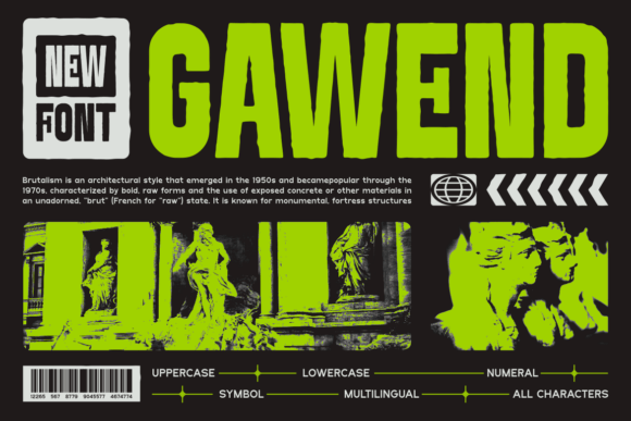 Gawend Font: A Marketer’s Secret Weapon for Striking Visual Campaigns