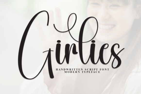 Girlies Font: A Playful Handwritten Typeface for Digital Design