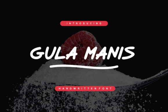 Gula Manis: A Playful Handwritten Font for Modern Web Design