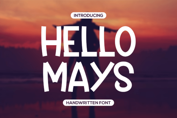Hello Mays Font: A Bold Handwritten Typeface for Business Branding
