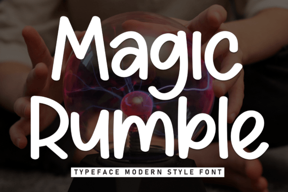 Magic Rumble: A Playful Script Font for Creative Projects
