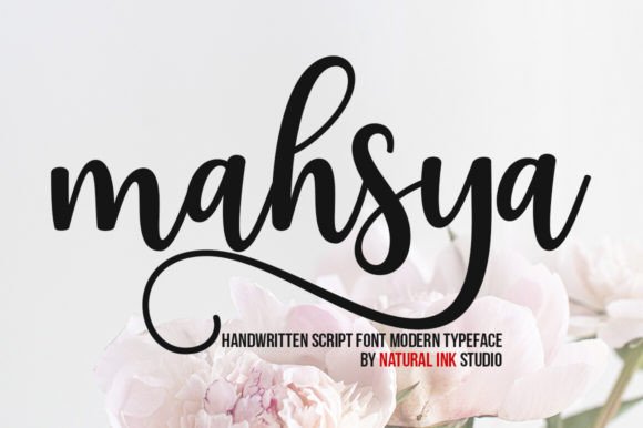Mahsya: A Handwritten Typeface That Elevates Editorial Design