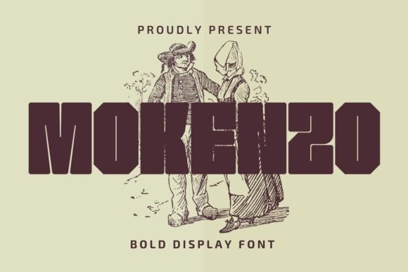 Mokenzo Font: A Bold Typeface for Business Branding
