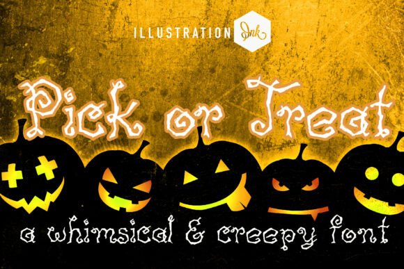 Pick or Treat: A Hand-Crafted Font for Editorial Design