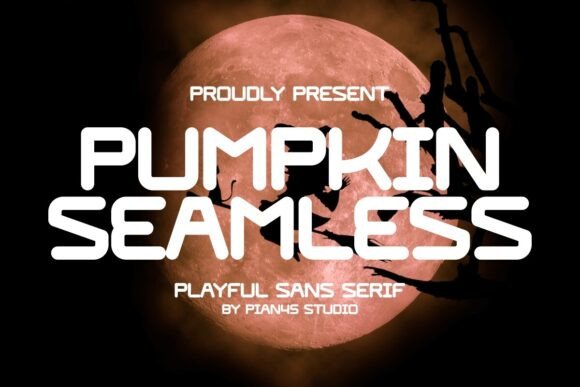 Pumpkin Seamless Font: A Playful Typeface for Creative Makers