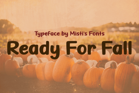 Ready for Fall Font: A Cozy Handwritten Typeface for Digital Design