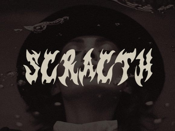 Scracth: A Bold Blackletter Font for Edgy Branding Projects