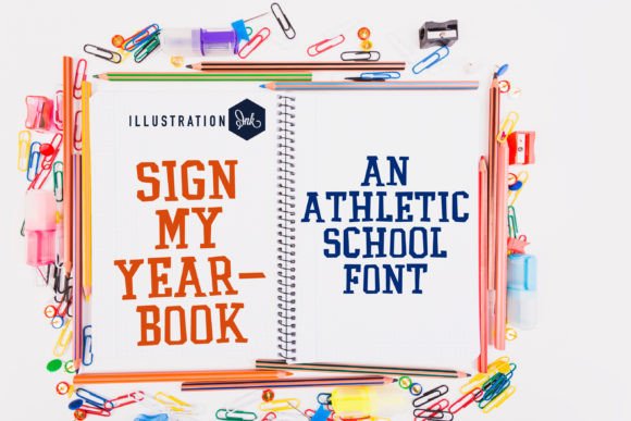 Sign My Yearbook Font: A Warm, Crafty Typeface for Digital Design