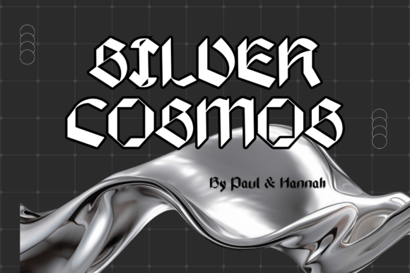 Silver Cosmos Font: A Bold Blackletter for Digital Branding