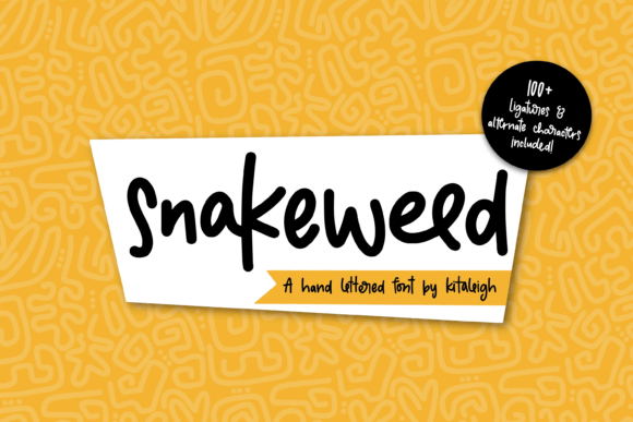 Snakeweed Font: Add Whimsy and Professionalism to Your Brand