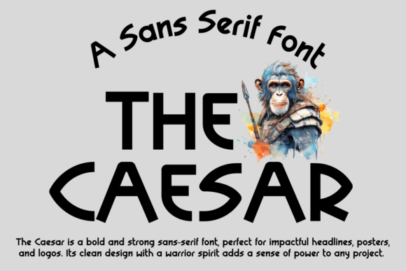 The Caesar Typeface for Small Business Branding
