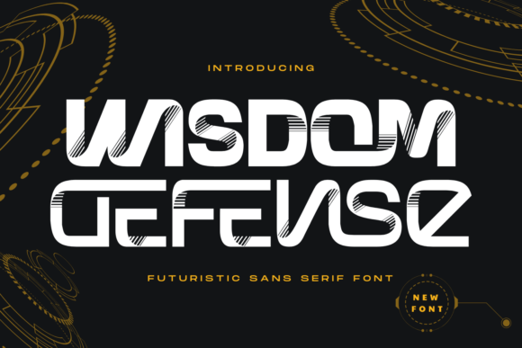 Wisdom Defense: A Premium Display Typeface for Stronger Web Design